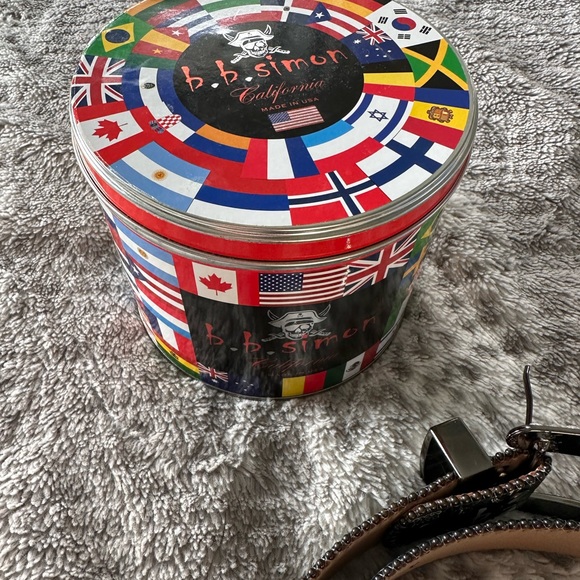 B.b Simons Belts Men’s 34 - Picture 2 of 9